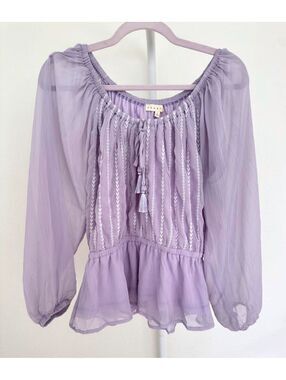 Promesa- Small Purple Blouse/Top